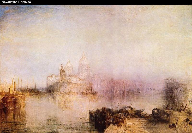 Joseph Mallord William Turner Dogana und Santa Maria della Salute, Venedig